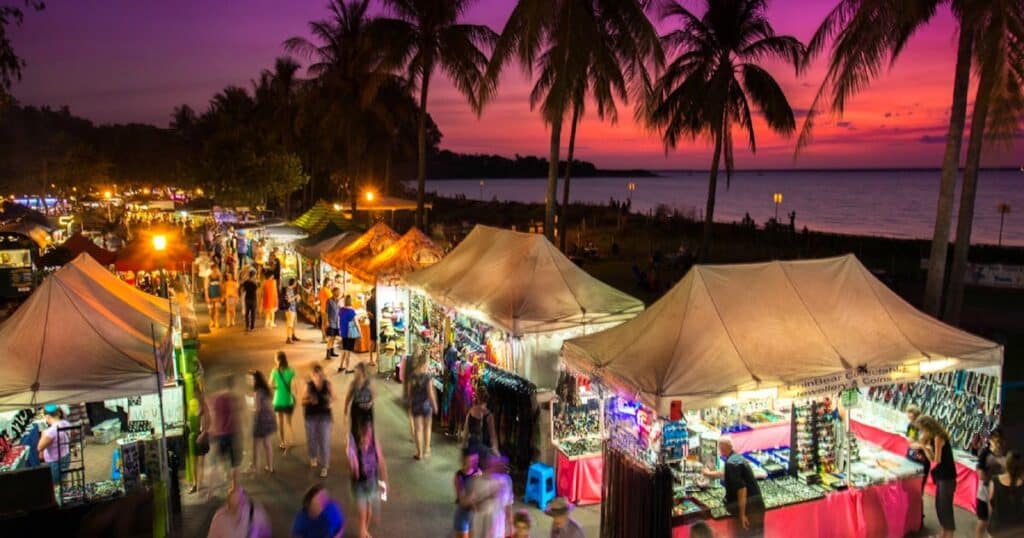 Mindil Beach Sunset Market, Darwin, Australia. Image Credit: NorthernTerritory.com
